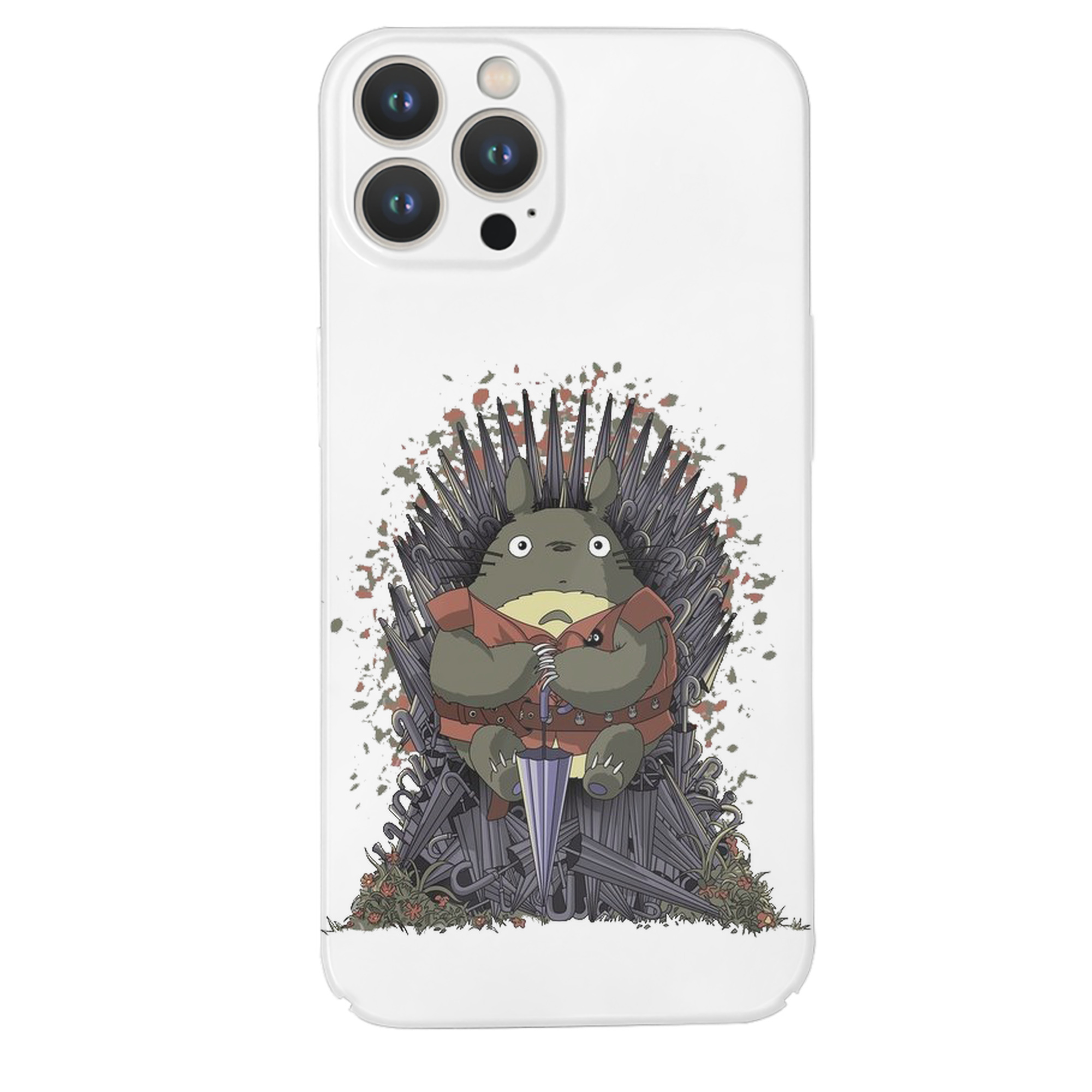 （画像用） となりのトトロ 草壁メイ 草壁サツキ My Neighbor Totoro Satsuki Kusakabe Mei Kusakabe 【iPhone 14シリーズ対応】ハードケース